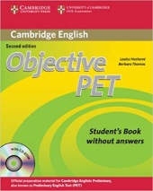 Objective PET Student's Book without Answers - фото обкладинки книги