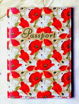 Обкладинка на паспорт "Passport. Польові квіти. Маки і ромашки" 10 - фото книги