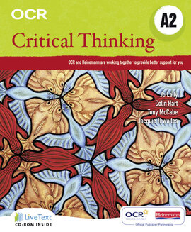 OCR A Level Critical Thinking Student Book (A2) + CD-Rom (підручник) - фото книги
