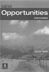 Opportunities Intermediate Quick Tests - фото обкладинки книги