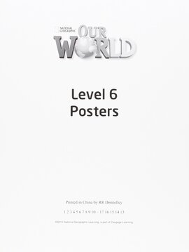 Our World 6: Poster Set - фото книги