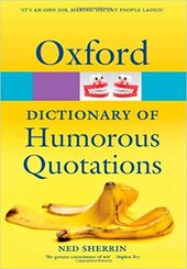 Oxford Dictionary of Humorous Quotations - фото обкладинки книги