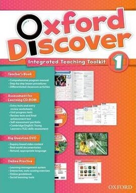 Oxford Discover 1. Integrated Teaching Toolkit (Teacher's Book+DVD+Online Practice) - фото книги