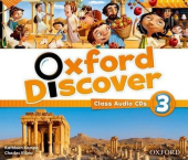 Oxford Discover 3. Class Audio CDs (набір із 3 аудіодисків) - фото обкладинки книги