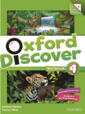 Oxford Discover 4. Workbook - фото обкладинки книги