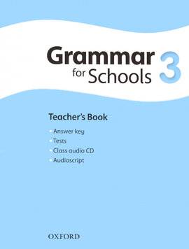 Oxford Grammar for Schools 3: Teacher's Book with Audio CD (підручник + аудiодиск) - фото книги