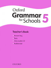 Oxford Grammar for Schools 5: Teacher's Book with Audio CD (підручник + аудiодиск) - фото обкладинки книги