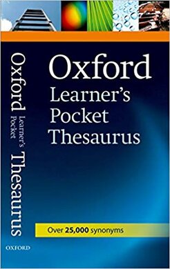 Oxford Learner's Pocket. Thesaurus (словник) - фото книги