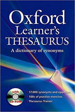 Oxford Learner's Thesaurus. A dictionary of synonyms with CD-ROM (словник) - фото книги