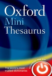 Oxford Mini Thesaurus - фото книги