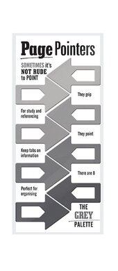 Page Pointers: The Grey Palette - фото книги