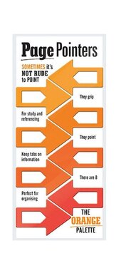 Page Pointers: The Orange Palette - фото книги