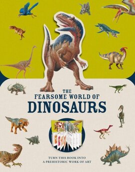 Paperscapes: The Fearsome World of Dinosaurs - фото книги