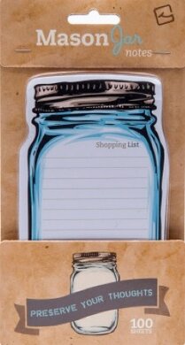 Папір для нотаток Mason Jar Sticky notes - фото книги