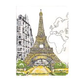 Paris Eiffel Tower Handmade Journal - фото обкладинки книги