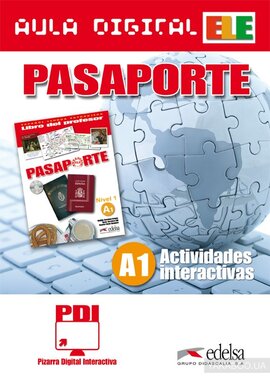 Pasaporte 1 (A1). Pizarra Digital Interactiva (програма для інтерактивної білої дошки) - фото книги