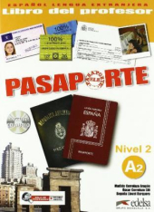 Pasaporte 2 (A2). Libro del profesor + Audio CD - фото обкладинки книги