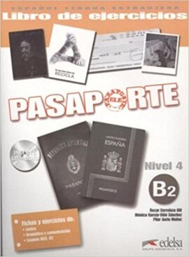 Pasaporte 4 (B2). Libro del ejercicios + Audio CD - фото книги