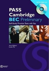Pass Cambridge Bec Preliminary Self - Study Practice Tests with Key + CD - фото обкладинки книги