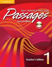 Passages Teacher's Edition 1 with Audio CD : An upper-level multi-skills course - фото обкладинки книги
