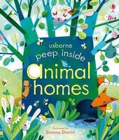 Peep Inside Animal Homes - фото обкладинки книги