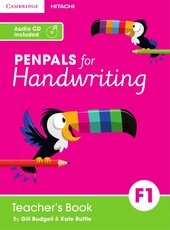 Penpals for Handwriting Foundation Level 1 Teacher's Book+CD (книга вчителя+аудіодиск) - фото обкладинки книги