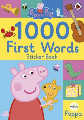 Peppa Pig: 1000 First Words Sticker Book - фото книги