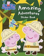 Peppa Pig: Amazing Adventures Sticker Book - фото обкладинки книги