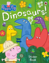 Peppa Pig: Dinosaurs! Sticker Book - фото обкладинки книги