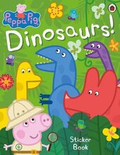 Peppa Pig: Dinosaurs! Sticker Book - фото обкладинки книги