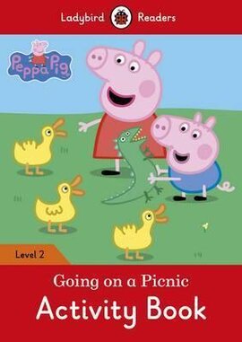 Peppa Pig: Going on a Picnic Activity Book - Ladybird Readers Level 2 - фото книги