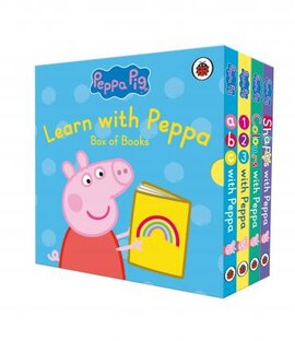 Peppa Pig: Learn with Peppa Box of Books - фото книги