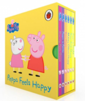 Peppa Pig: Peppa Feels Happy! Slipcase 6 Board books - фото обкладинки книги