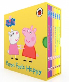 Peppa Pig: Peppa Feels Happy! Slipcase 6 Board books - фото книги