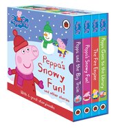 Peppa's Snowy Fun and other stories - фото обкладинки книги