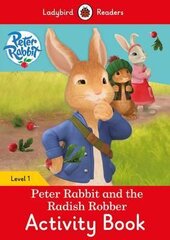 Peter Rabbit and the Radish Robber Activity Book - Ladybird Readers Level 1 - фото обкладинки книги