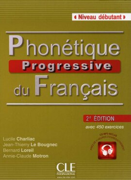 Phonetique Progr du Franc 2e Edition Debut Livre + CD audio - фото книги