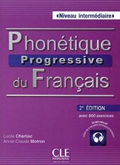 Phonetique Progr du Franc 2e Edition Interm Livre + CD audio - фото обкладинки книги