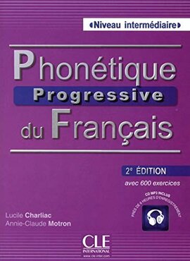 Phonetique Progr du Franc 2e Edition Interm Livre + CD audio - фото книги