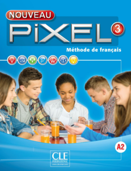 Pixel Nouveau 3 Livre de l'lve + DVD-ROM - фото книги