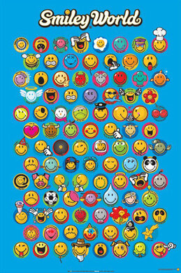 Плакат "Smiley World (PP30924" - фото книги