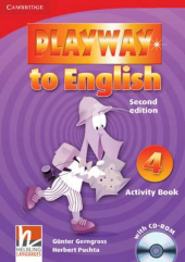Playway to English 2nd Edition 4. Activity Book with CD-ROM - фото обкладинки книги