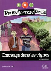 PLF6 Chantage Dans Les Vignes Livre+CD - фото обкладинки книги