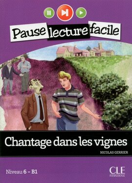 PLF6 Chantage Dans Les Vignes Livre+CD - фото книги