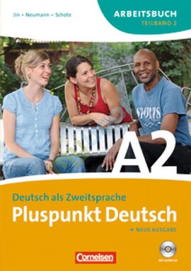 Pluspunkt Deutsch A2/2. Arbeitsbuch mit Audio CD (Einheit 8-14) - фото книги