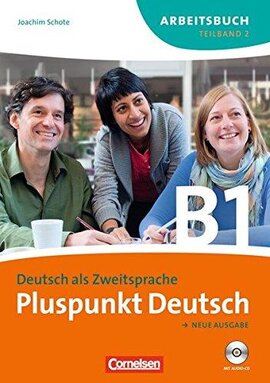 Pluspunkt Deutsch B1/2. Arbeitsbuch mit Audio CD (Einheit 8-14) - фото книги