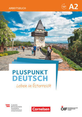 Pluspunkt Deutsch - Leben in sterreich A2 Arbeitsbuch mit Audio-mp-3 Download und Lsungen - фото книги