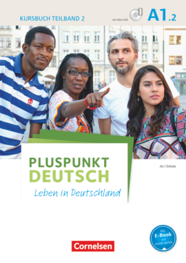 Pluspunkt Deutsch NEU A1/2 Kursbuch mit Video-DVD - фото книги