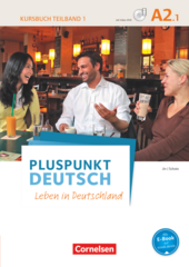 Pluspunkt Deutsch NEU A2/1 Kursbuch mit Video-DVD - фото обкладинки книги