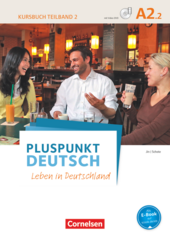 Pluspunkt Deutsch NEU A2/2 Kursbuch mit Video-DVD - фото обкладинки книги